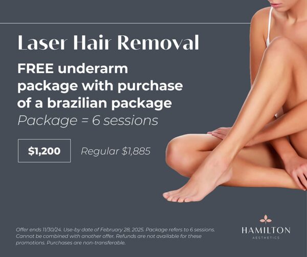 FREE underarm package with purchase of a brazilian package (6 sessions) - width=